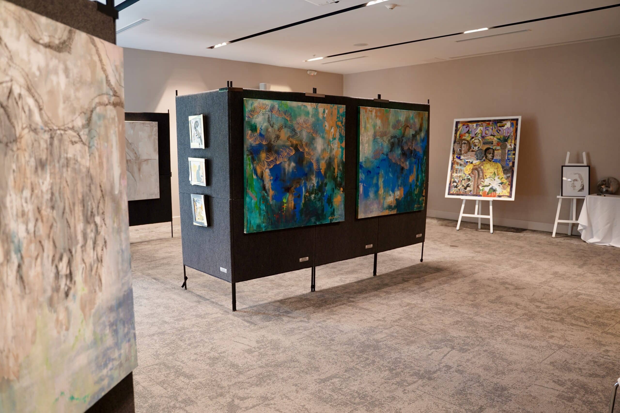 Gallery floor view