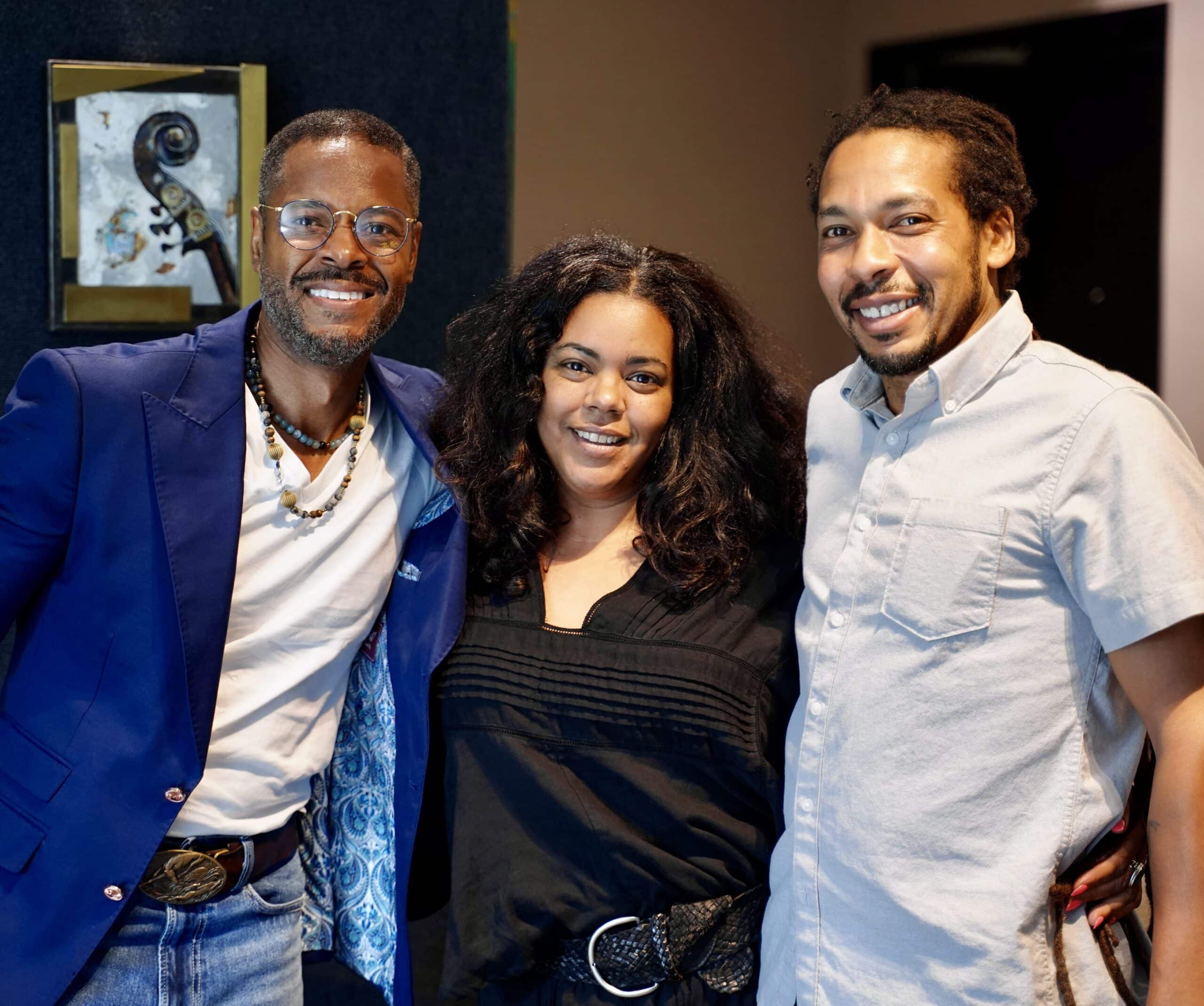 The three artists
